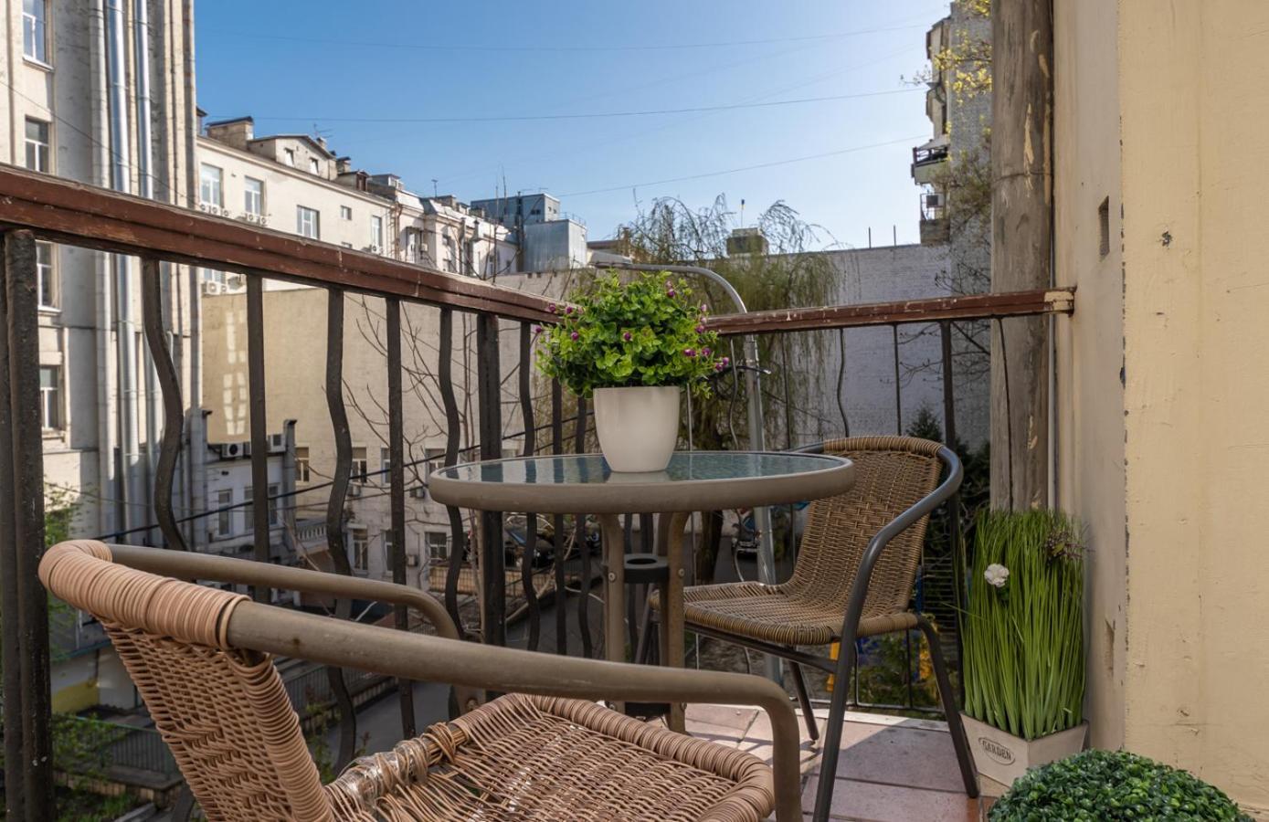 Apartment On Maidan, Khreschatyk 4 Street Kiew Exterior foto